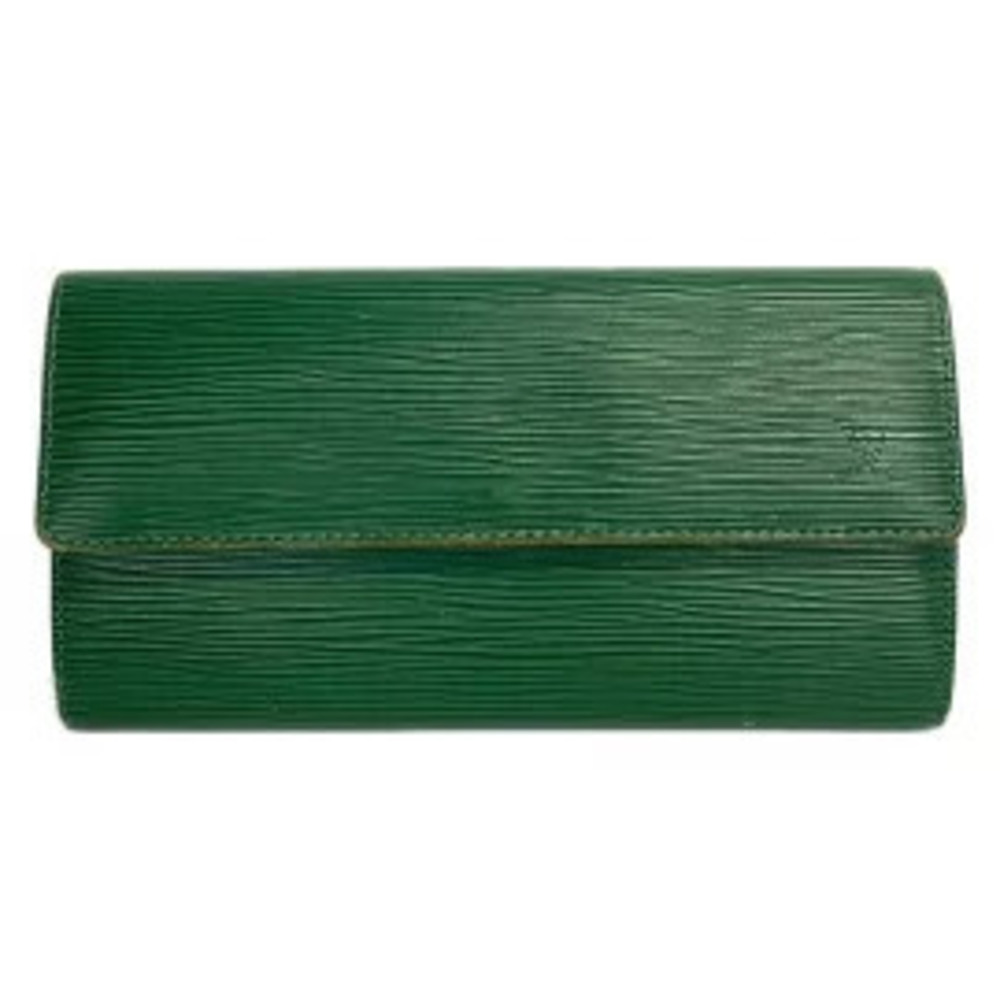 LOUIS VUITTON Portefeuille Sarah Long Wallet Cape Leather